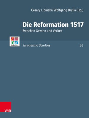 cover image of Die Reformation 1517